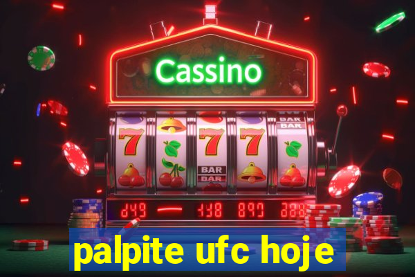 palpite ufc hoje